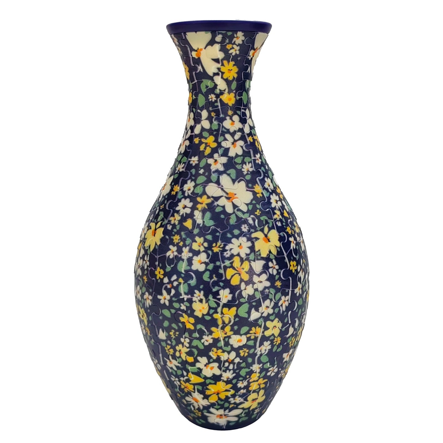 Build-A-Bloom™ 3D Puzzle Vase – DIY Art + Free Faux Flowers You Can Choose