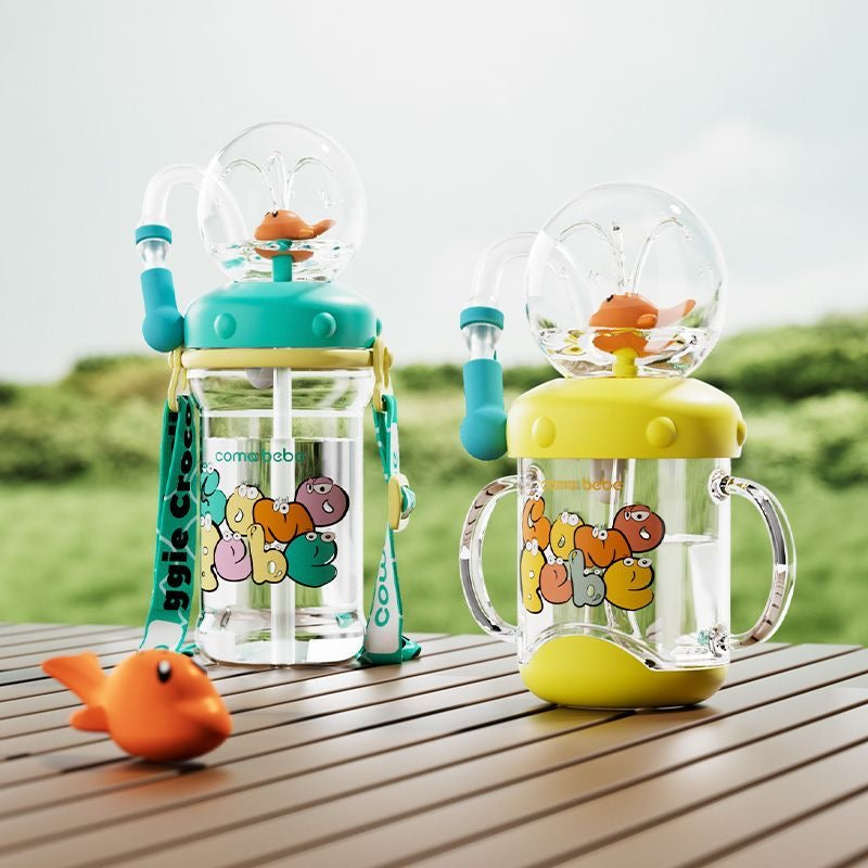 Whale Fountain Cup|The Cup That Makes Kids Love Drinking Water