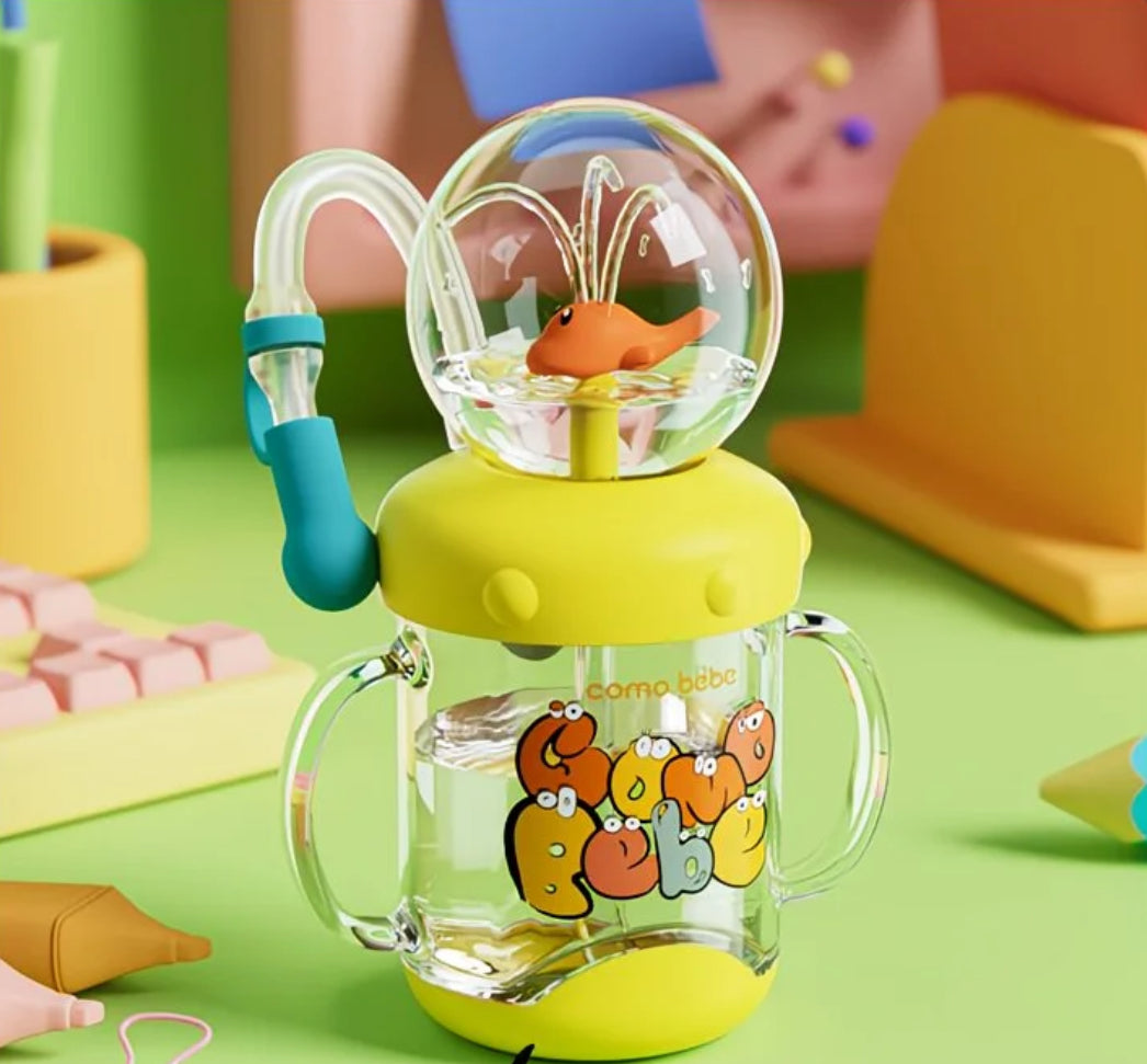 Whale Fountain Cup|The Cup That Makes Kids Love Drinking Water