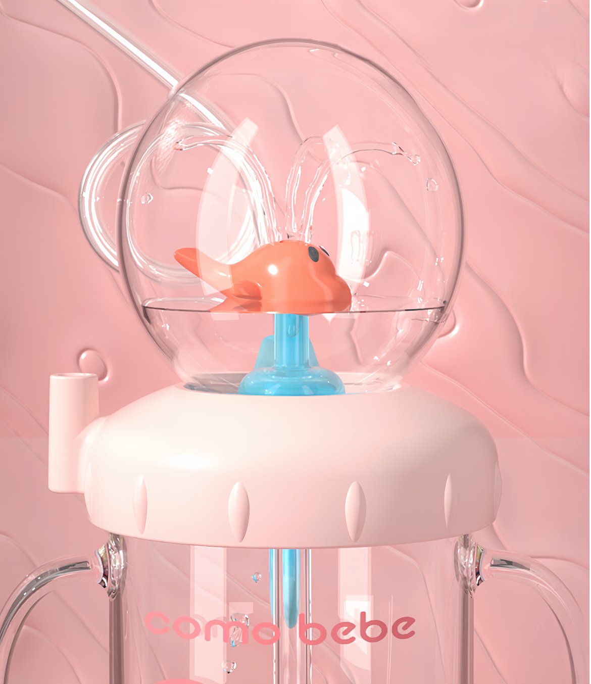 Whale Fountain Cup|The Cup That Makes Kids Love Drinking Water