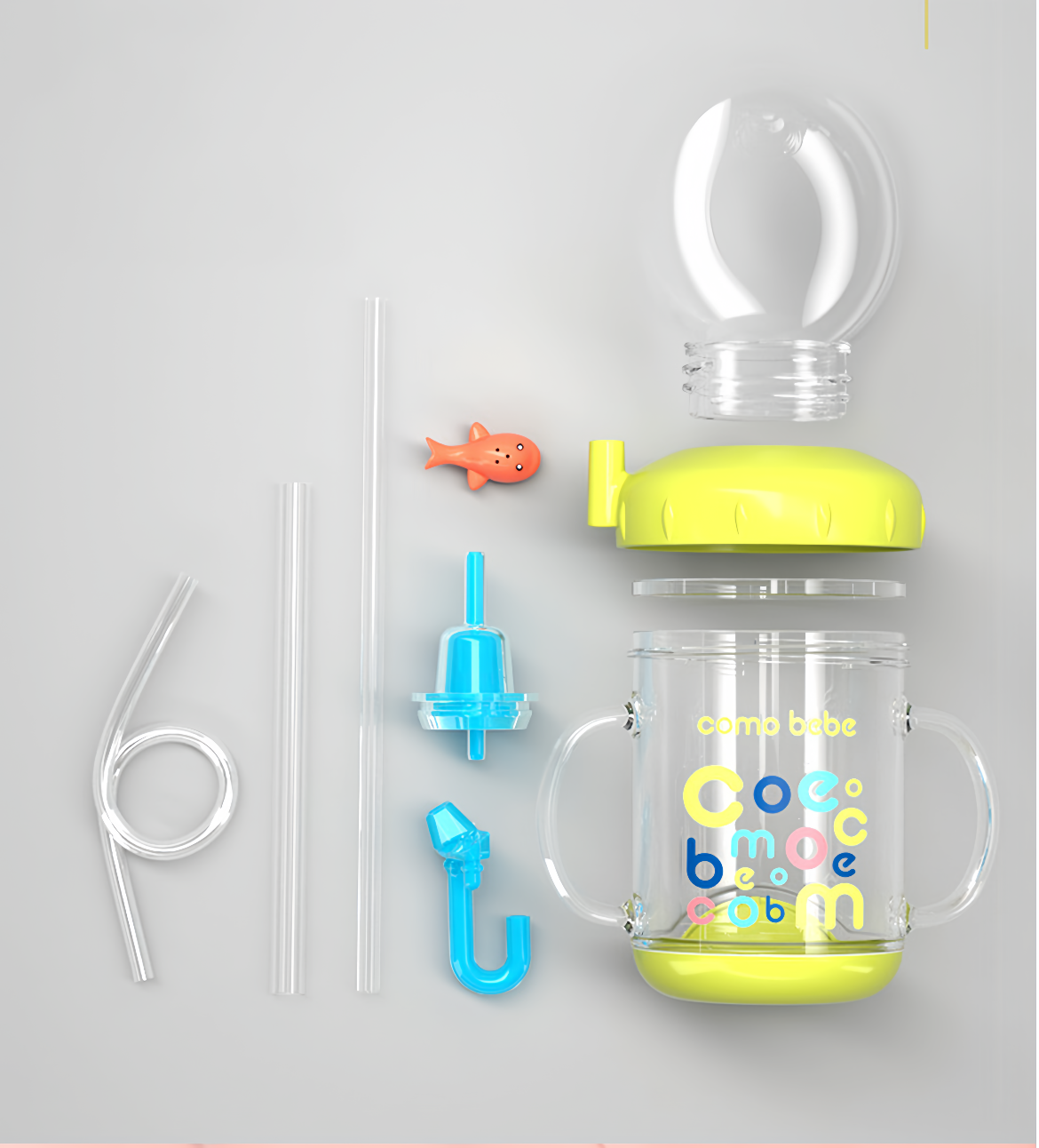 Whale Fountain Cup|The Cup That Makes Kids Love Drinking Water
