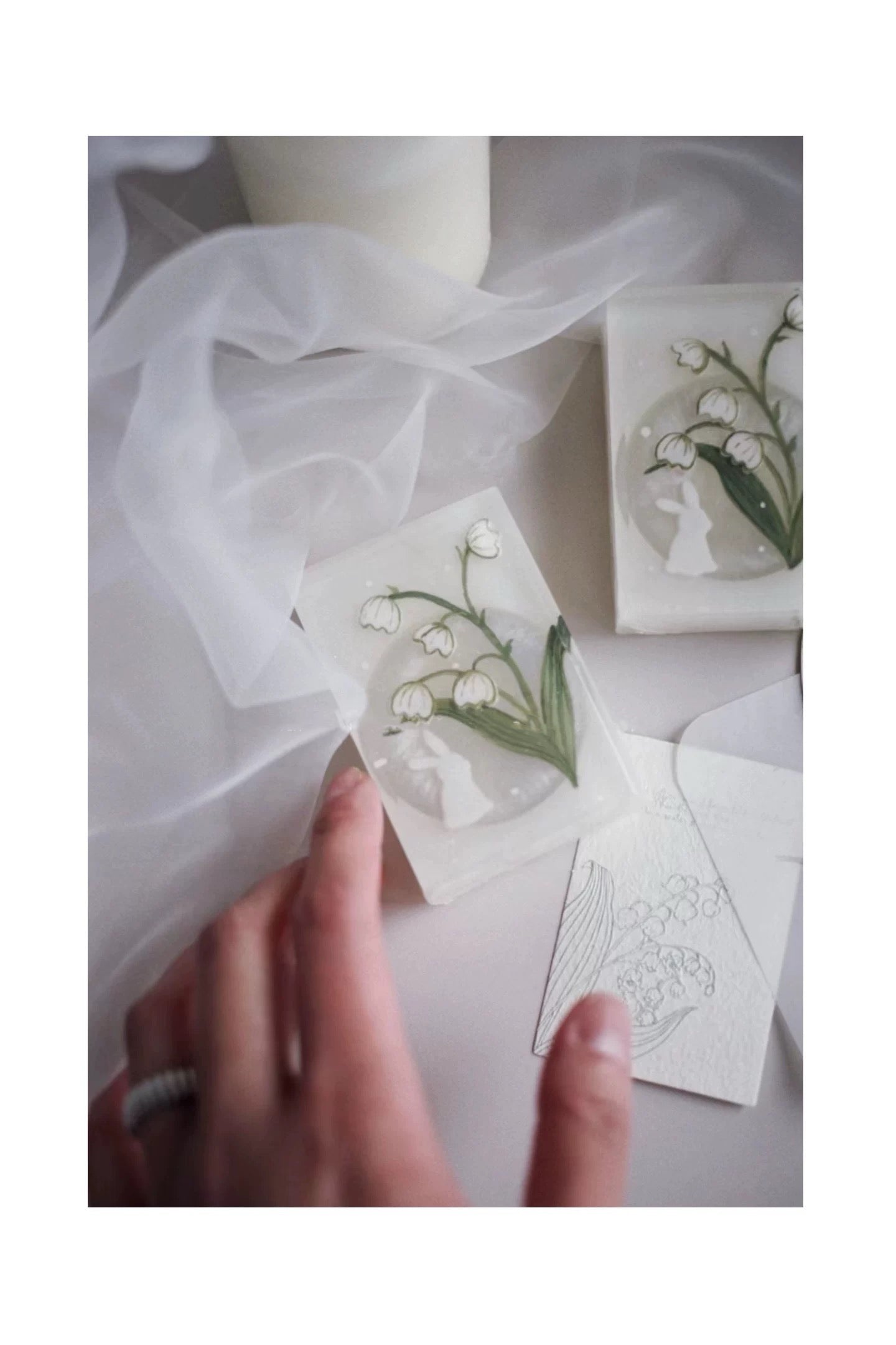 Handmade Lily of the Valley Aromatic Soap Gift