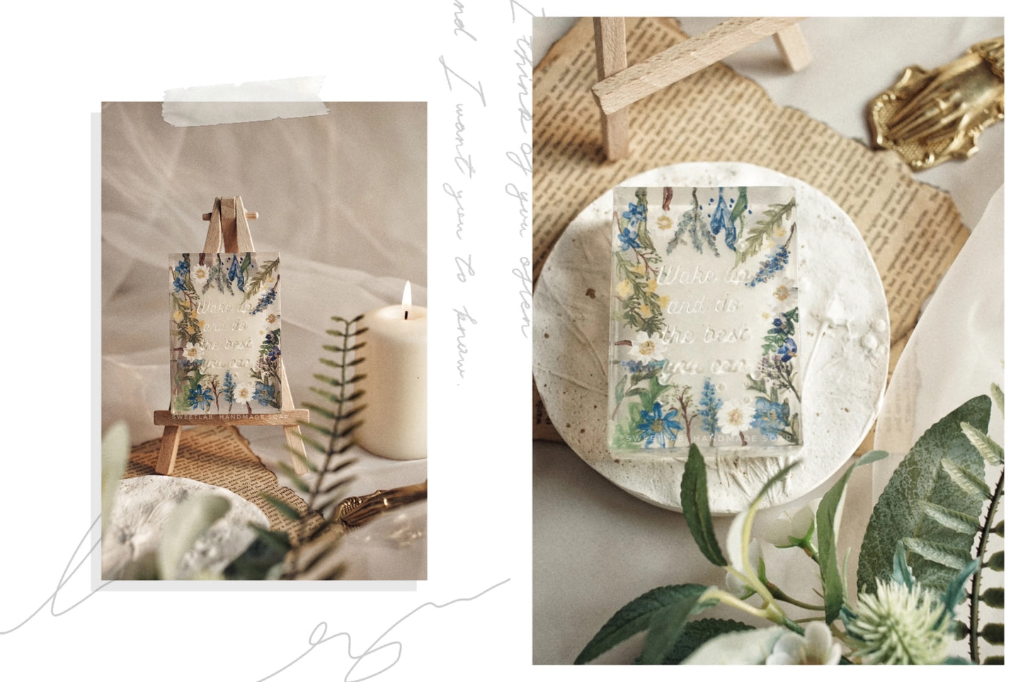 The Summer Garden Lavender & Chamomile Aromatic Soap Gift