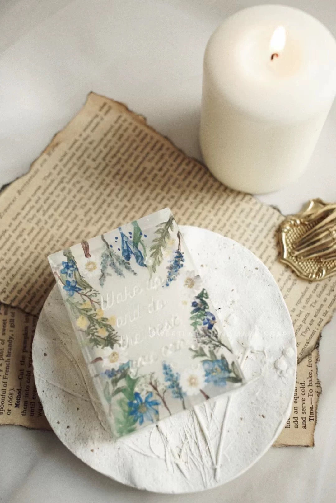 The Summer Garden Lavender & Chamomile Aromatic Soap Gift