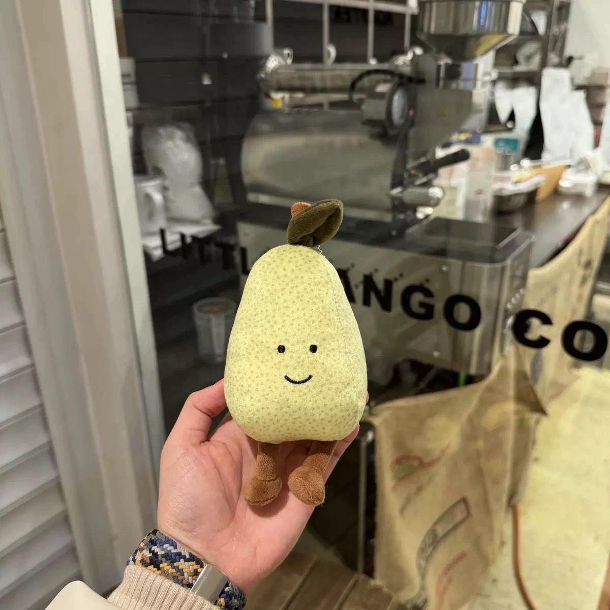 Cute Vegetable Eggplant/Banana/Pear/Lemon/Cherry Bag Charm