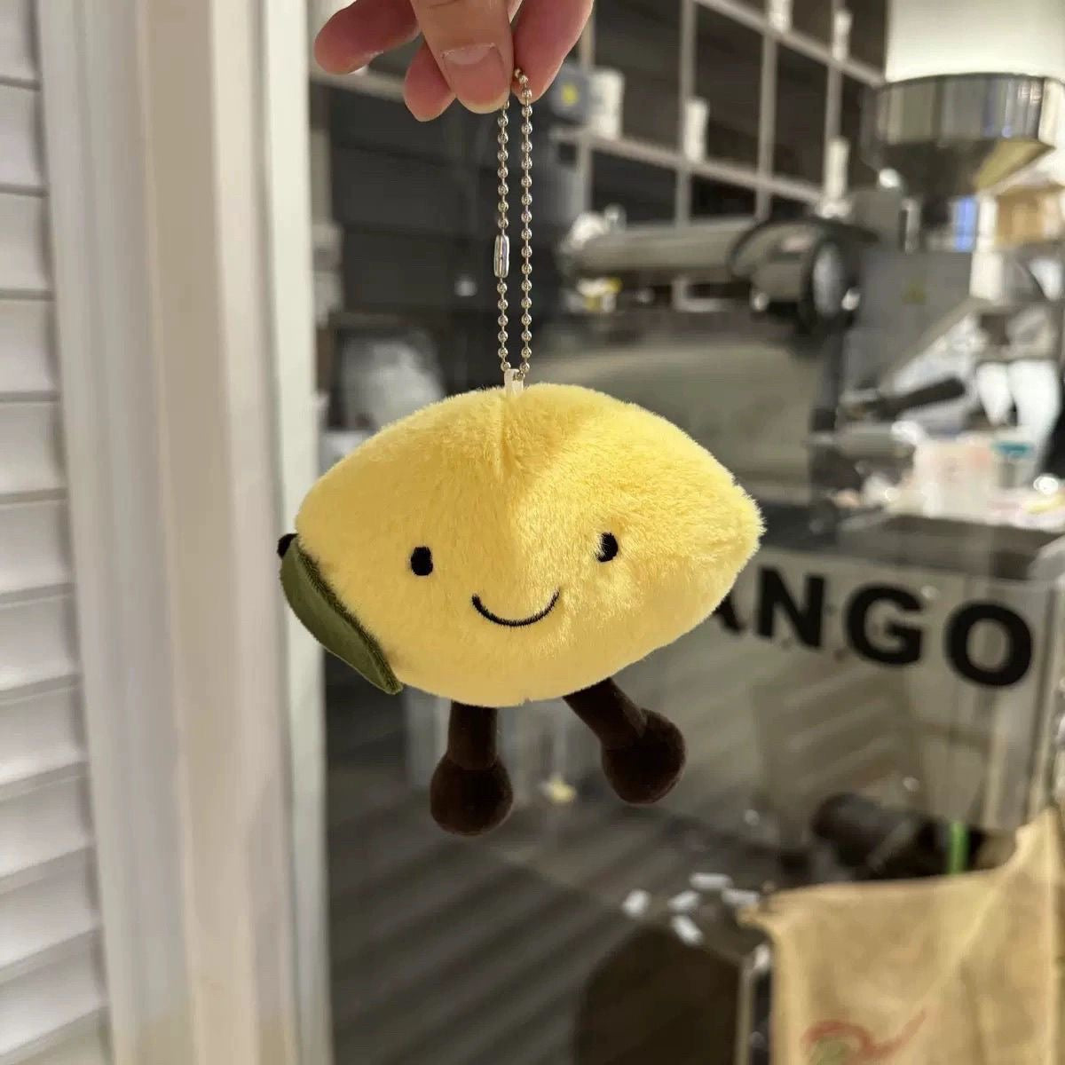 Cute Vegetable Eggplant/Banana/Pear/Lemon/Cherry Bag Charm