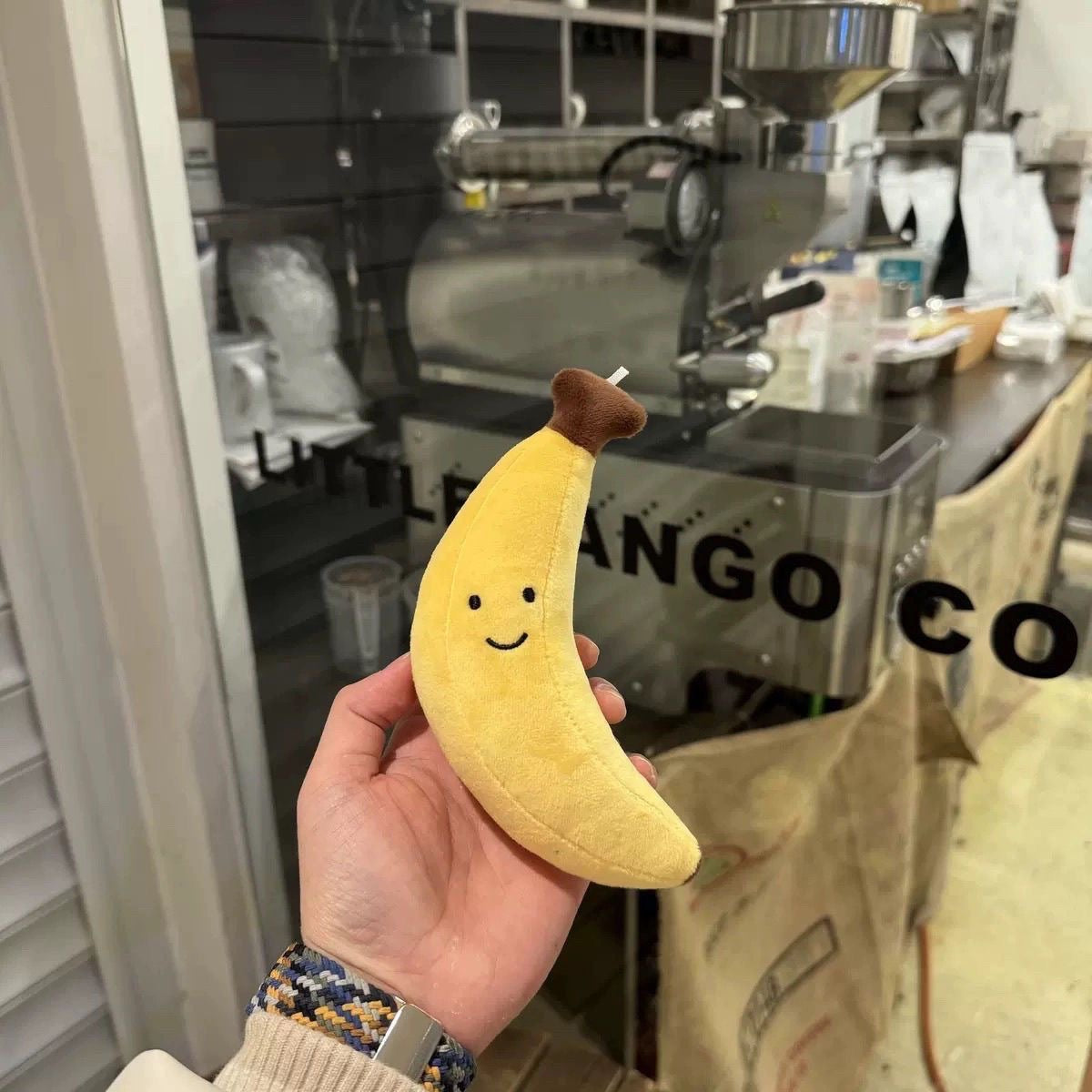 Cute Vegetable Eggplant/Banana/Pear/Lemon/Cherry Bag Charm