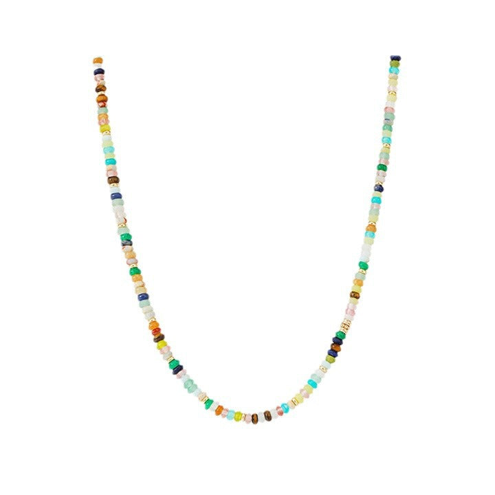 Colorful and Playful Dopamine Beaded Necklace