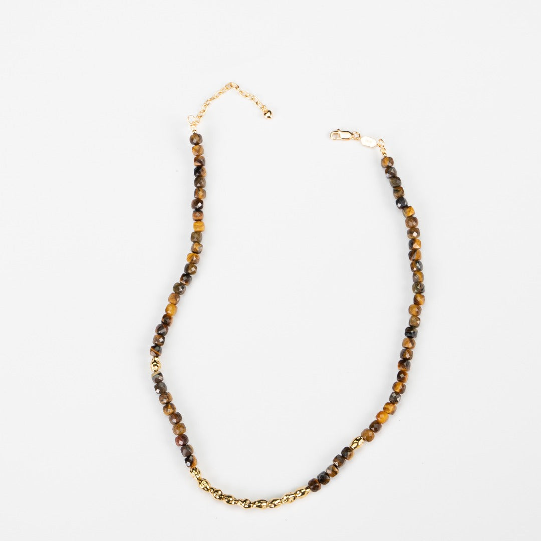 Embrace Fortune Tiger's Eye Necklace