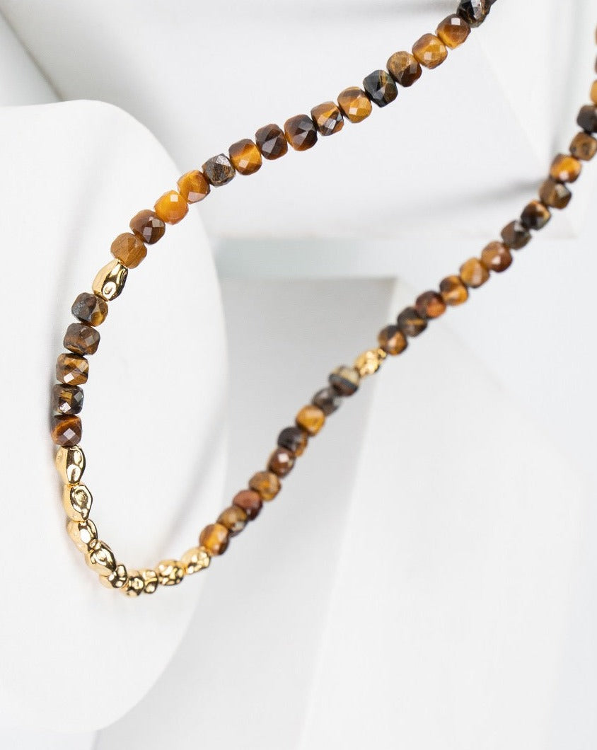 Embrace Fortune Tiger's Eye Necklace