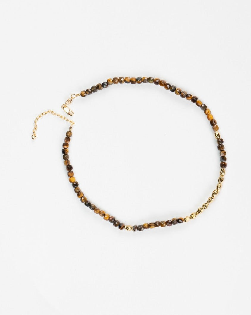 Embrace Fortune Tiger's Eye Necklace