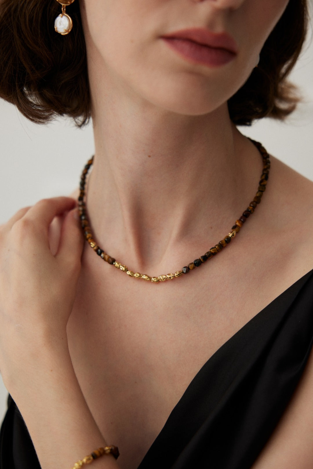 Embrace Fortune Tiger's Eye Necklace