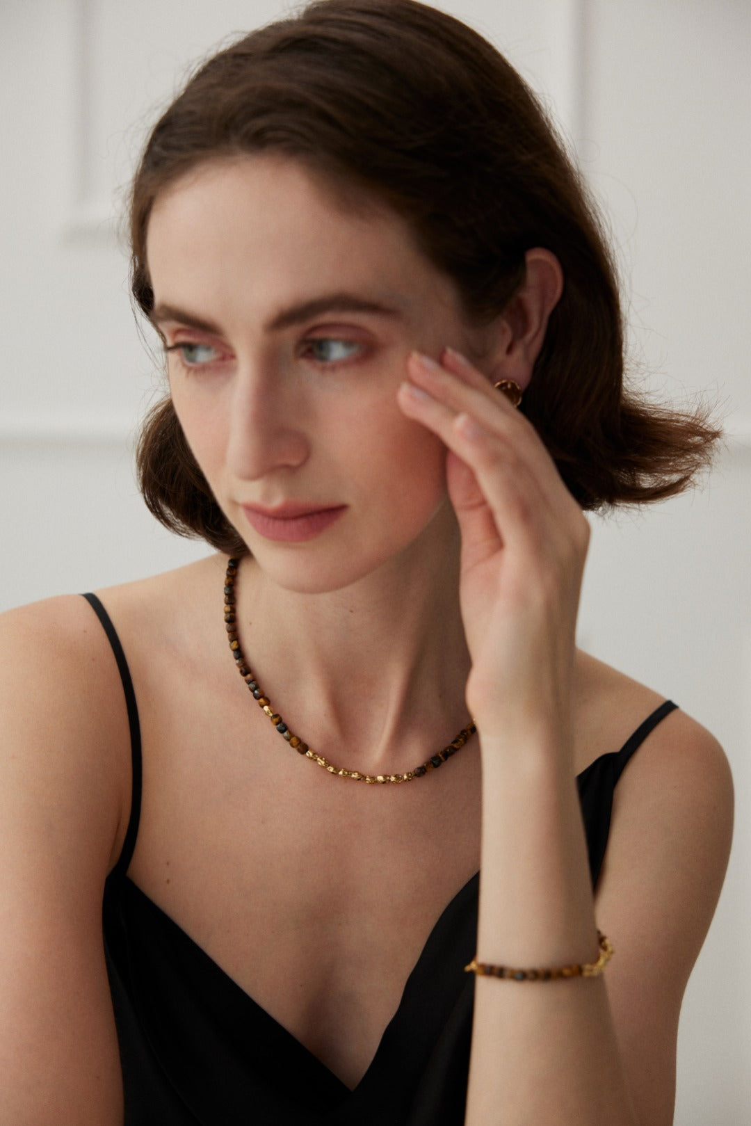 Embrace Fortune Tiger's Eye Necklace