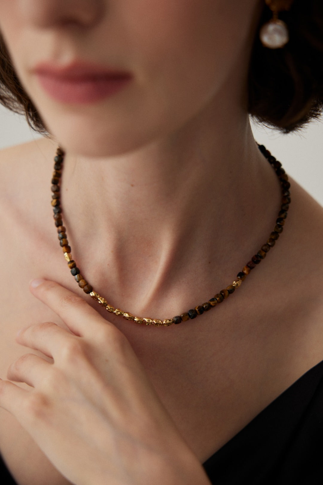 Embrace Fortune Tiger's Eye Necklace