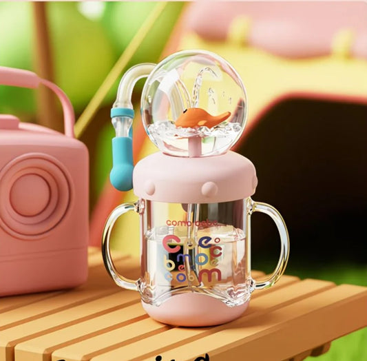 Whale Fountain Cup｜The Cup That Makes Kids Love Drinking Water
