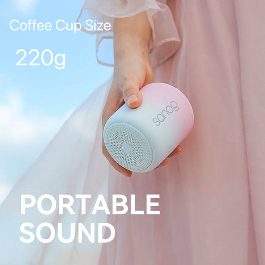 Coffee Cup Mini Speaker: Long-Lasting Gradient Sound