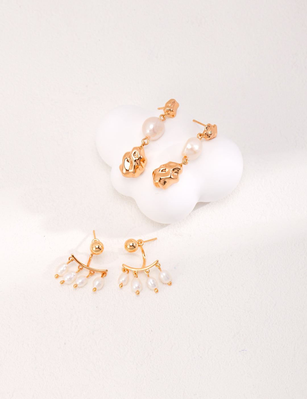 Roman Holiday: Rice Pearl Earrings